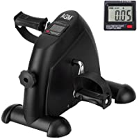 Mini bicicleta estática Pedales Aparato de Ejercicios para Entrenamiento de Brazos y Piernas en casa